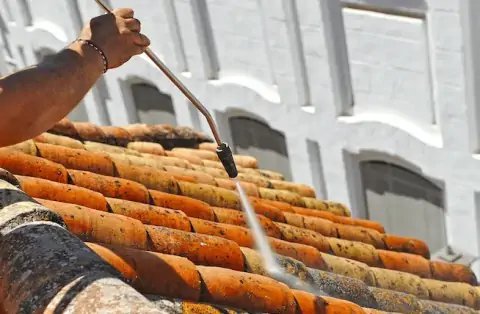 Nettoyage de toitures - Guerstling